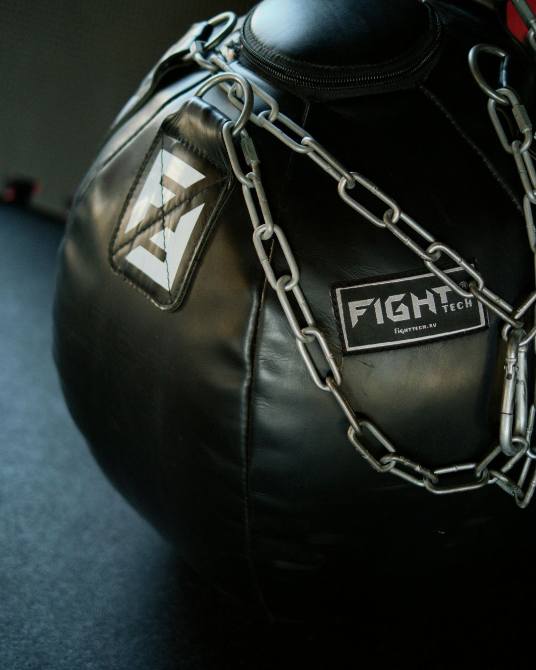 MMA gym heavy bag